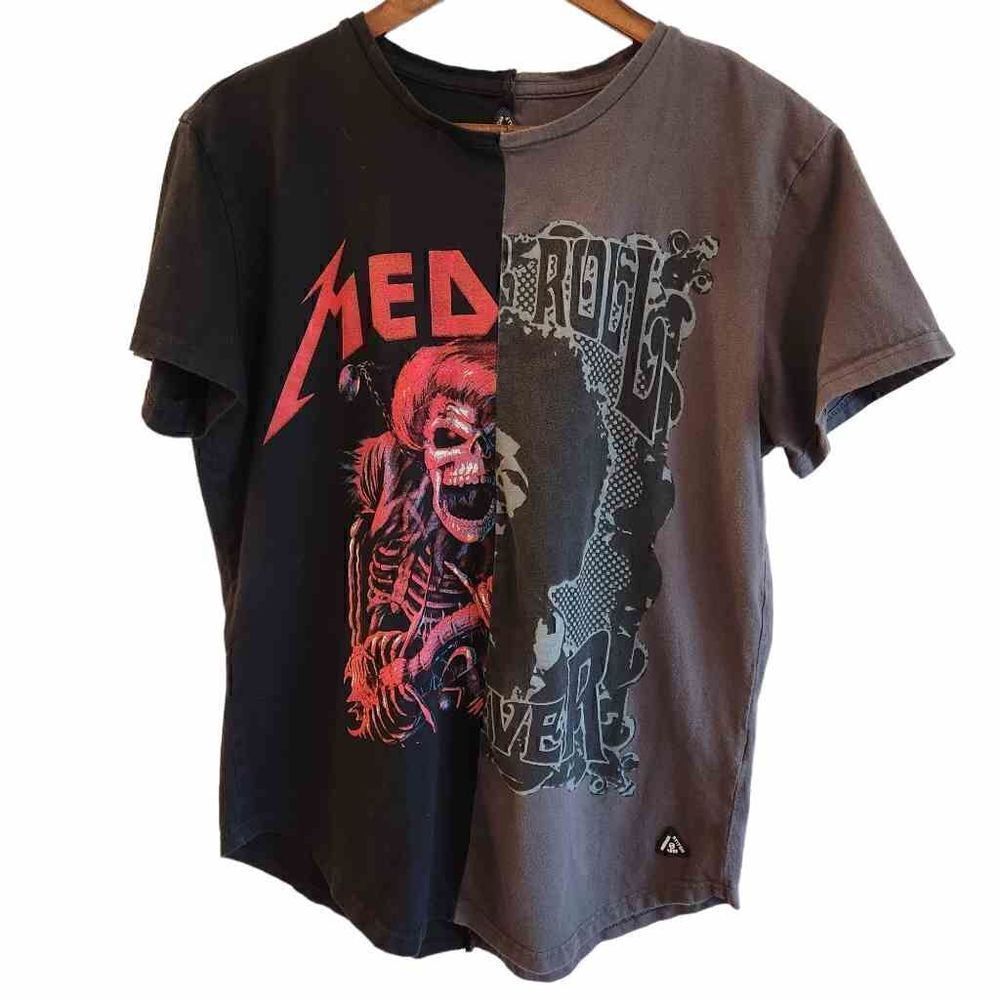 American Stitch 1983 Medusa Band Graphic T- Shirt Size Large‎